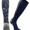 Twin City Digital Camo Knee High Socks - Navy Camo