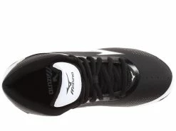 Mizuno 9 Spike Franchise 7 Mid Youth Molded Cleats - Black White 9 Mizuno 9 Spike Franchise 7 Mid Youth Molded Cleats - Black White -Baseball Apparel Sales Store 2502316 1 4x