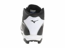 Mizuno 9 Spike Franchise 7 Mid Youth Molded Cleats - Black White 11 Mizuno 9 Spike Franchise 7 Mid Youth Molded Cleats - Black White -Baseball Apparel Sales Store 2502316 4 4x