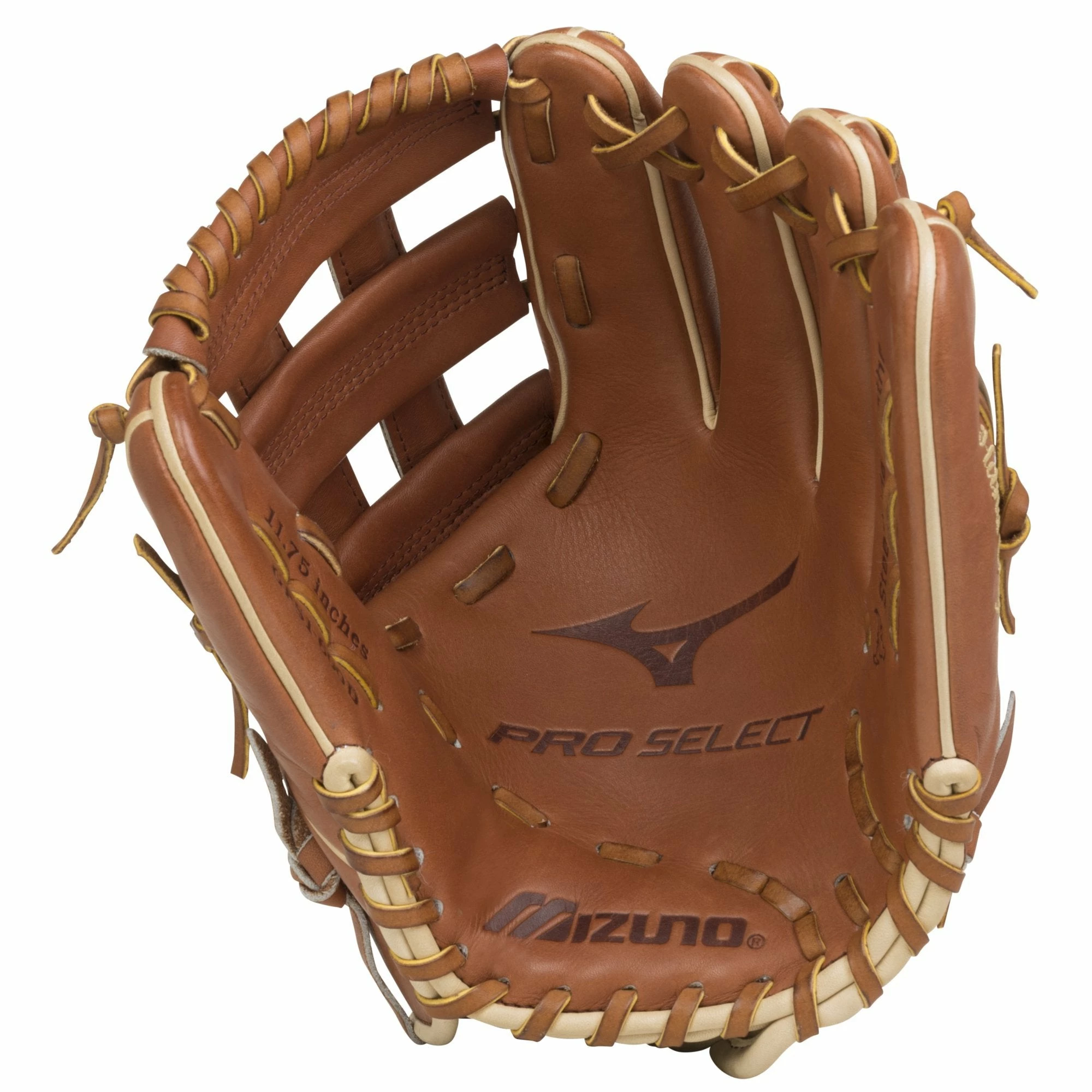 Mizuno Pro Select 11.75" Infield Glove GPS1-600D - Brown 2 Mizuno Pro Select 11.75" Infield Glove GPS1-600D - Brown - Image 2