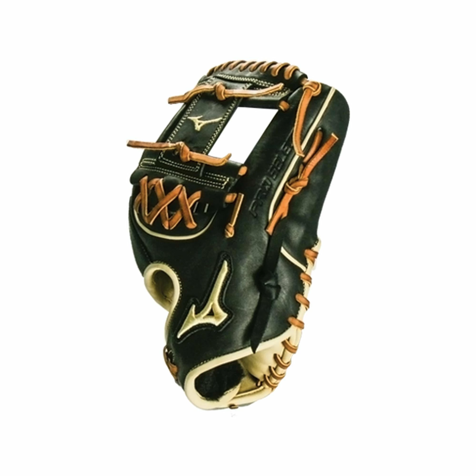 Mizuno Pro Select 11.75" Infield Glove GPS1BK-600S Shallow Pocket - Black 3 Mizuno Pro Select 11.75" Infield Glove GPS1BK-600S Shallow Pocket - Black - Image 3