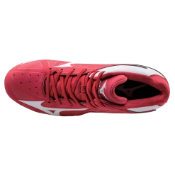 Mizuno 9-Spike Advanced Franchise 8 Mid - Red White -Baseball Apparel Sales Store 320504 1000 04 fmt png alpha op usm 1.5 1