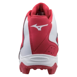 Mizuno 9-Spike Advanced Franchise 8 Mid - Red White -Baseball Apparel Sales Store 320504 1000 05 fmt png alpha op usm 1.5 1