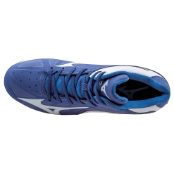 Mizuno 9-Spike Advanced Franchise 8 Mid - Royal White -Baseball Apparel Sales Store 320504 5200 04 fmt png alpha op usm 1.5 1