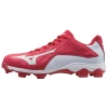 Mizuno 9-Spike Advanced Franchise 8 Low - Red White