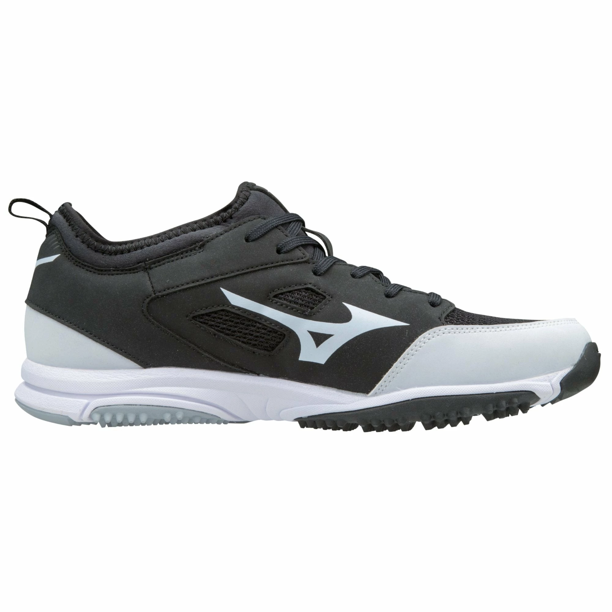 Mizuno Men's Players Trainer 2 - Black White 2 Mizuno Men's Players Trainer 2 - Black White - Image 2