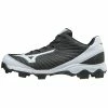 Mizuno Men's 9-Spike Advanced Franchise 9 Low Molded Cleats - Black White