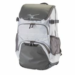 Mizuno Organizer OG5 Backpack - White Gray