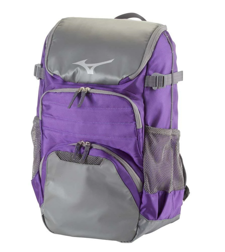 Mizuno Organizer OG5 Backpack - Purple Gray 1 Mizuno Organizer OG5 Backpack - Purple Gray