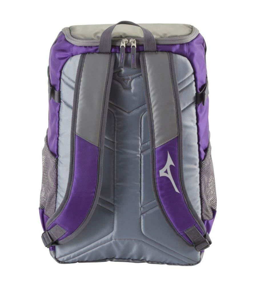 Mizuno Organizer OG5 Backpack - Purple Gray 2 Mizuno Organizer OG5 Backpack - Purple Gray - Image 2