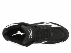 Mizuno 9-Spike Advanced Erupt 3 Mid - Black White -Baseball Apparel Sales Store 71vCBDx9YBL