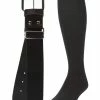 Twin City Belt Knee High Sock Combo - Black