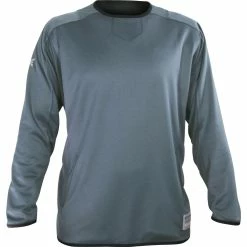 Easton Adult M7 Long Sleeve Fleece Jacket - Granite