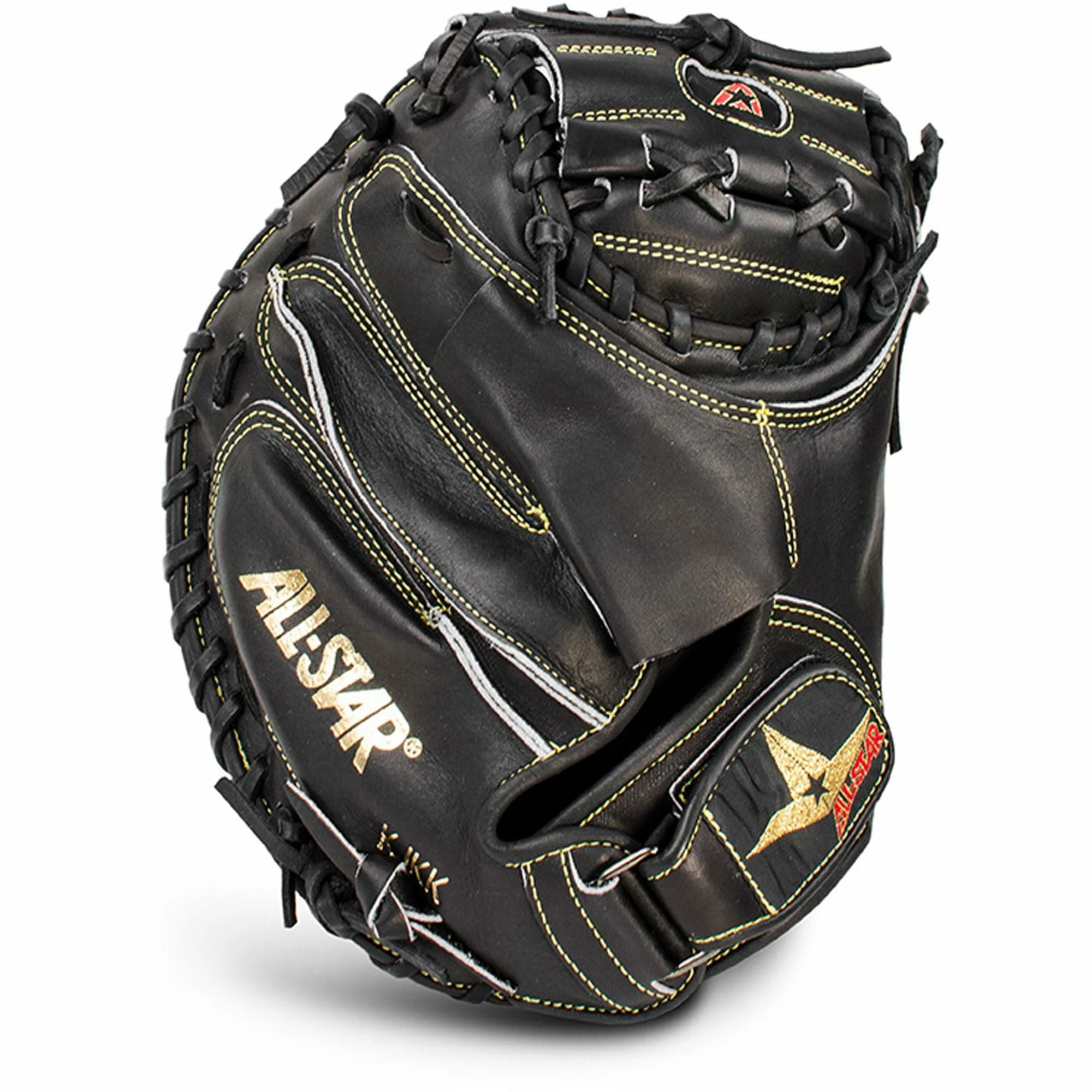 All-Star Pro-Elite Series 33.50" CM3000SBK-1 Catcher's Mitt - Black 1 All-Star Pro-Elite Series 33.50" CM3000SBK-1 Catcher's Mitt - Black