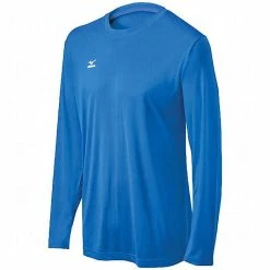 Mizuno Hybrid Tee Long Sleeve - Royal
