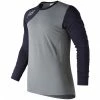 New Balance Seamless X4J Asymmetrical Shirt Right - Navy