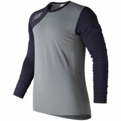 New Balance Seamless X4J Asymmetrical Shirt Right - Navy