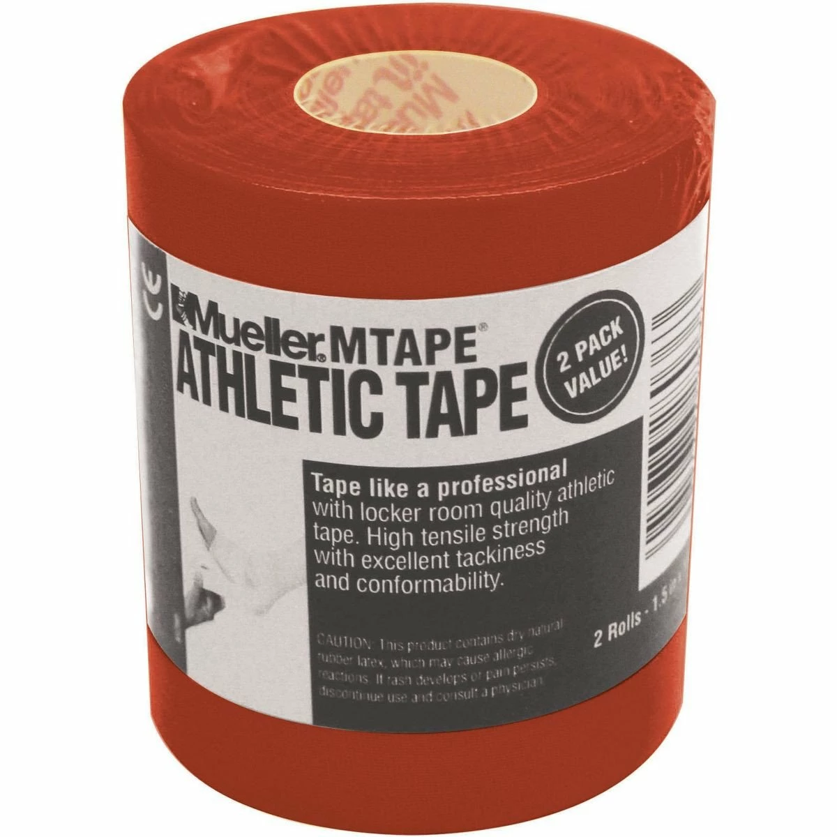 Mueller Mtape 1.5" X 10 Yds Scarlet - 2 Pk Value - Image 2