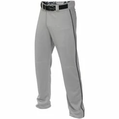 Easton Mako 2 Piped Baseball Pant - Gray Navy