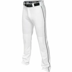 Easton Mako 2 Piped Youth Baseball Pant - White Black