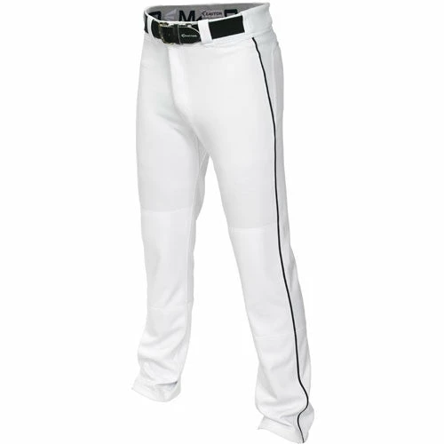 Easton Mako 2 Piped Youth Baseball Pant - White Black 1 Easton Mako 2 Piped Youth Baseball Pant - White Black