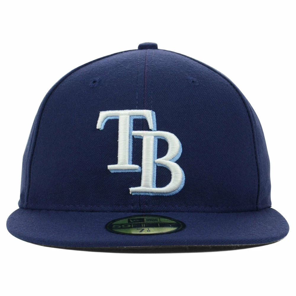 New Era MLB Authentic Cap Tampa Bay Rays On-Field Game Light Navy - Image 2