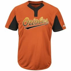 Majestic IY83-I383 MLB Premier Eagle 2-Button Jersey - Orioles