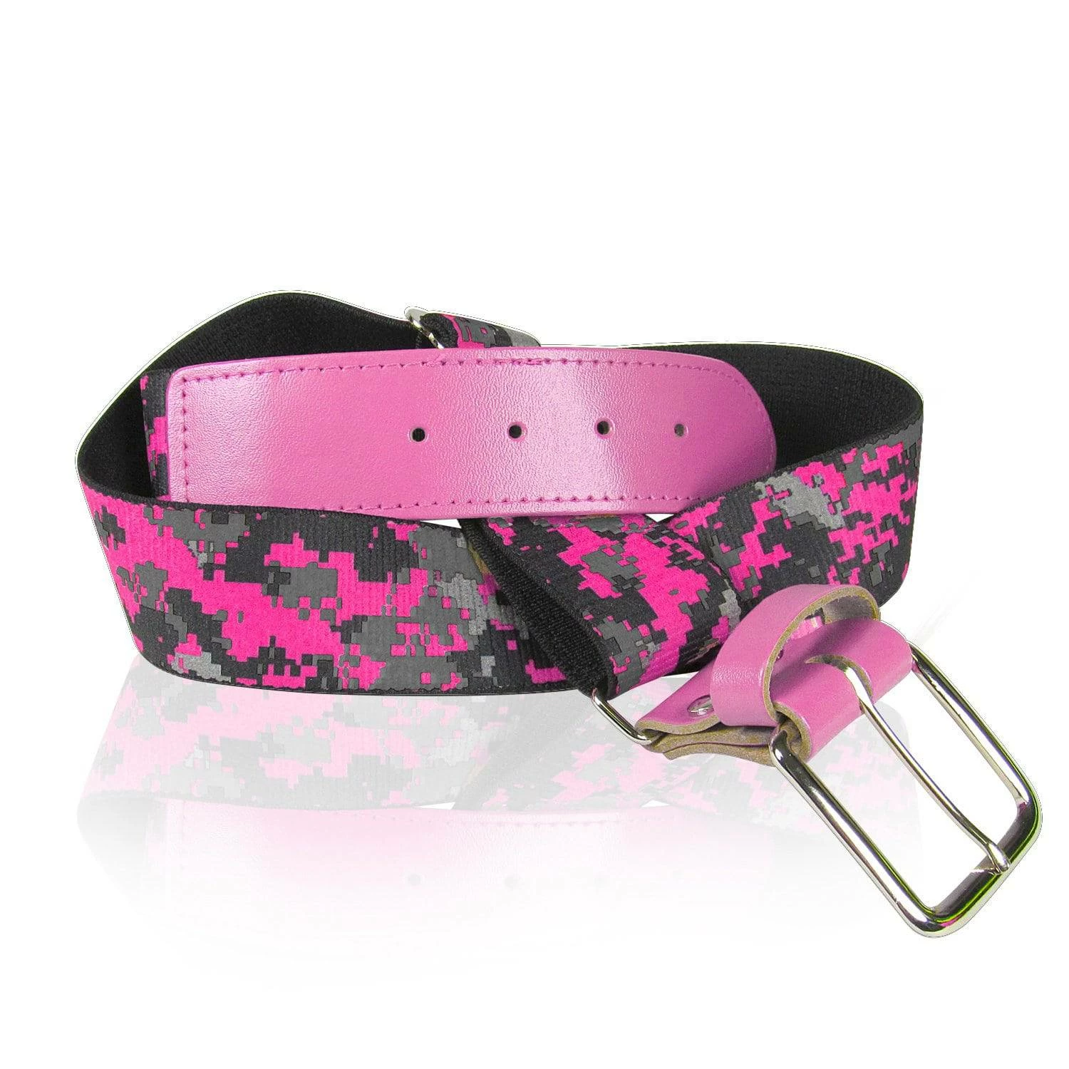 Twin City Camo Baseball Belts - Hot Pink Camo 1 Twin City Camo Baseball Belts - Hot Pink Camo