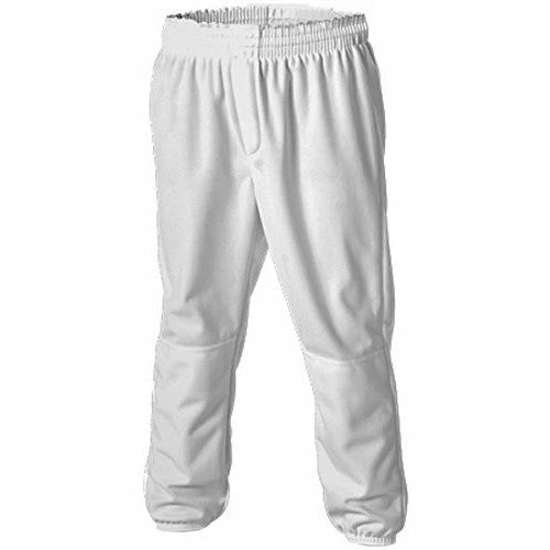 Alleson Double Knit Pull Up Youth Baseball Pants - White 1 Alleson Double Knit Pull Up Youth Baseball Pants - White
